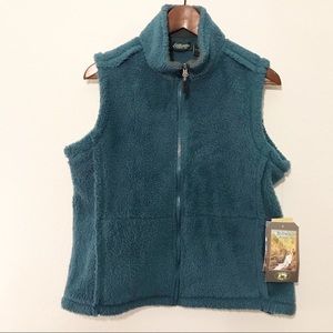 NWT Stillwater Supply Co. Teal Outdoor Fleece Vest
